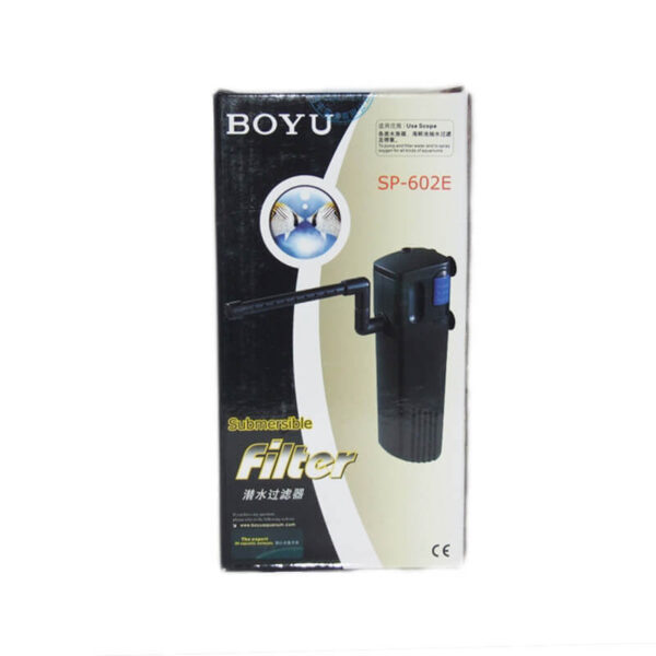 Filtru apa acvariu BOYU SP-602E 350 L/h 6W