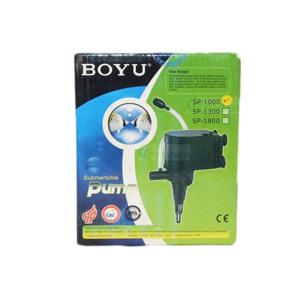 Cap filtru (pompa) apa acvariu BOYU SP-1000 300L/h 8W
