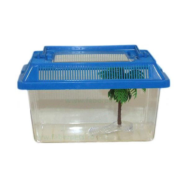 Acvariu plastic pentru animale mici 18x11x12 cm