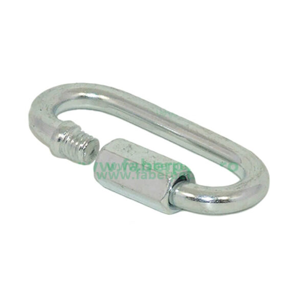 Carabiniera galvanizata cu filet 11x105 mm