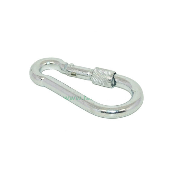 Carabiniera pompieri cu surub de siguranta 5x50 mm