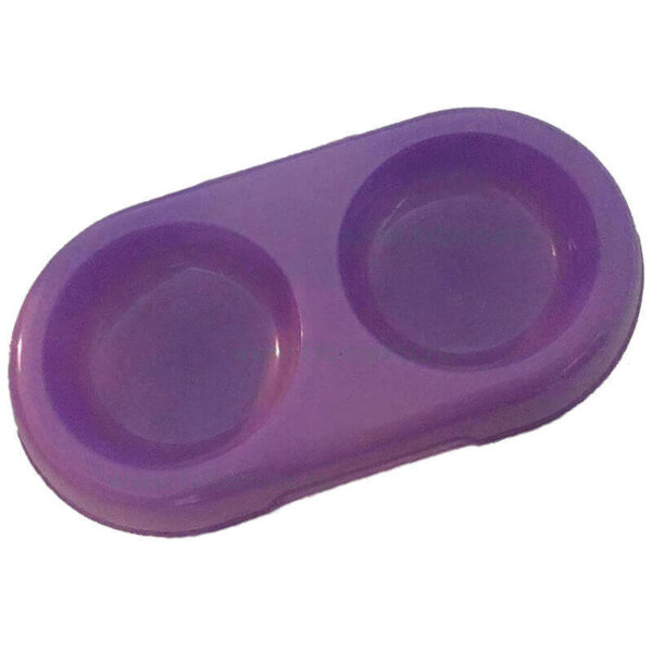 Castron dublu plastic 2x0.25 l