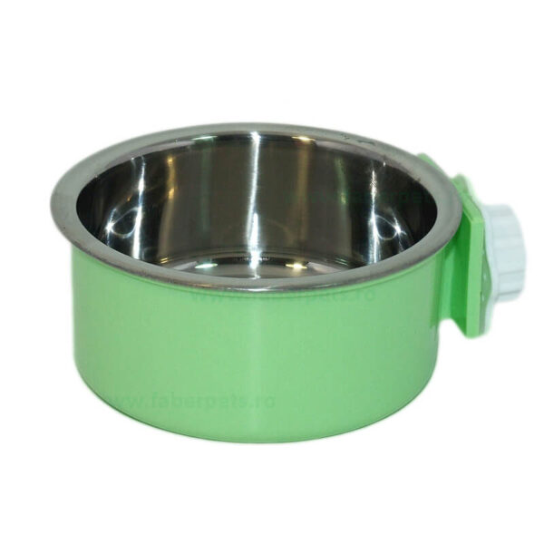 Castron metal in pat plastic cu sistem de prindere 0.5 l