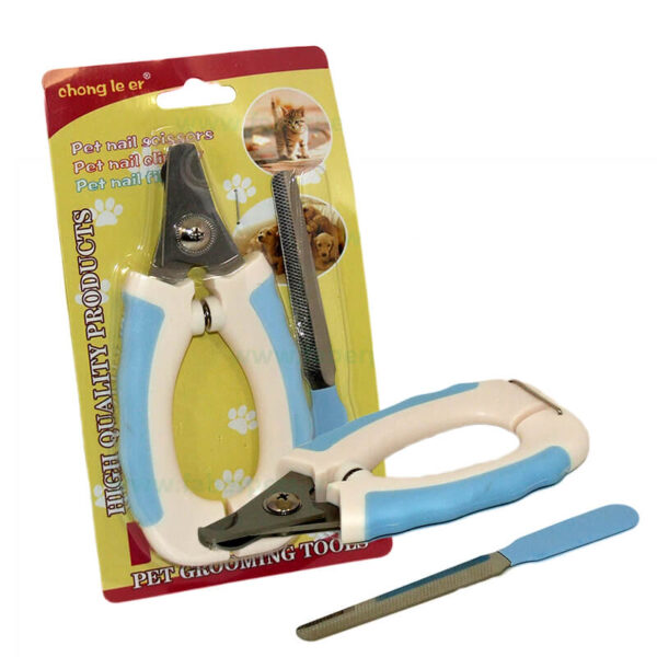 Cleste unghii cu pila pentru caini si pisici 16 cm