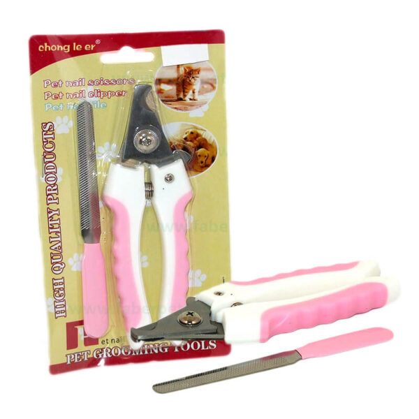 Cleste unghii mic cu pila pentru caini si pisici 16 cm