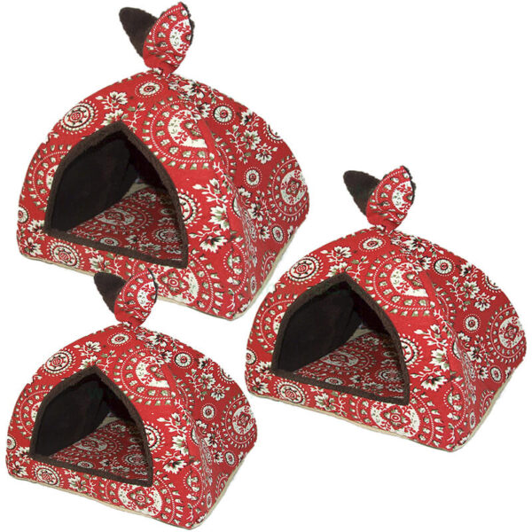 Culcus tip IGLOO imblanit in dif. modele 3 buc/set