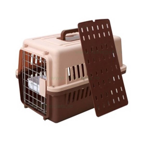 Cusca transport pentru caini si pisici 48x32x30 cm