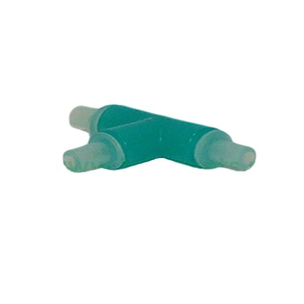 Distribuitor teu aer verde cu duze pentru acvariu 10/set