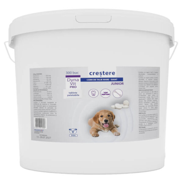 Dynavit-Pro Crestere pt caini junior de talie medie si mica 300*6g