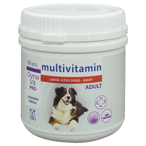 Dynavit-Pro Multivit tabelete pt. caini adult 80*6g