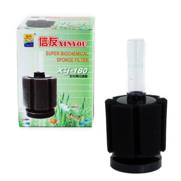 Filtru acvariu de burete cu talpa Ø7.5 XY-180