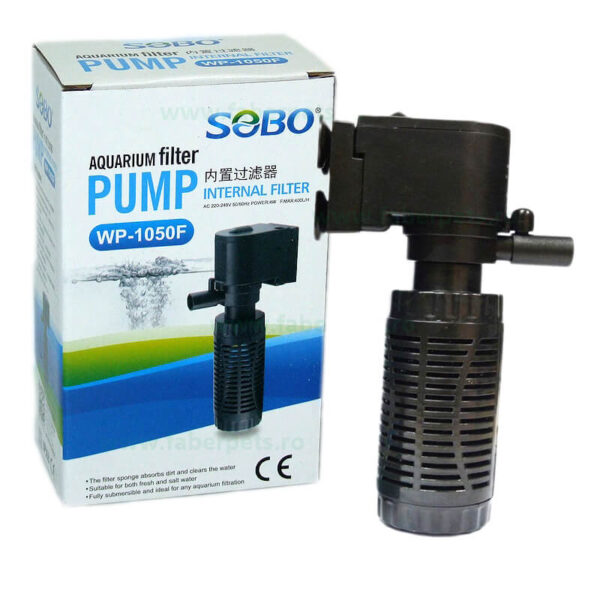 Filtru apa acvariu SOBO WP-1050F 400L/h 4W
