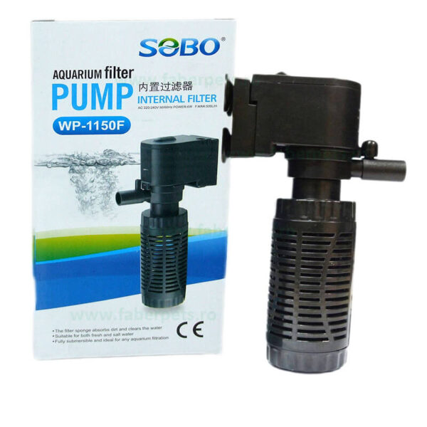 Filtru apa acvariu SOBO WP-1150F 500 L/h 6W