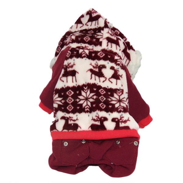 Overall bumbac cu gluga, imblanit S-22 cm, M-26 cm, L-30 cm