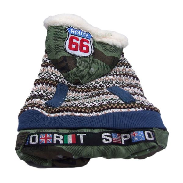 Overall bumbac cu gluga, imblanit S-26, M30 cm