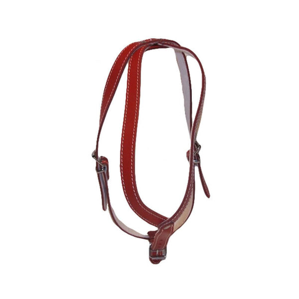 Ham piele captusit, nr. 1 1,5 cm rosu