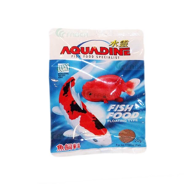 GRANULATA ptr carasi aurii, AQUADINE 20 gr