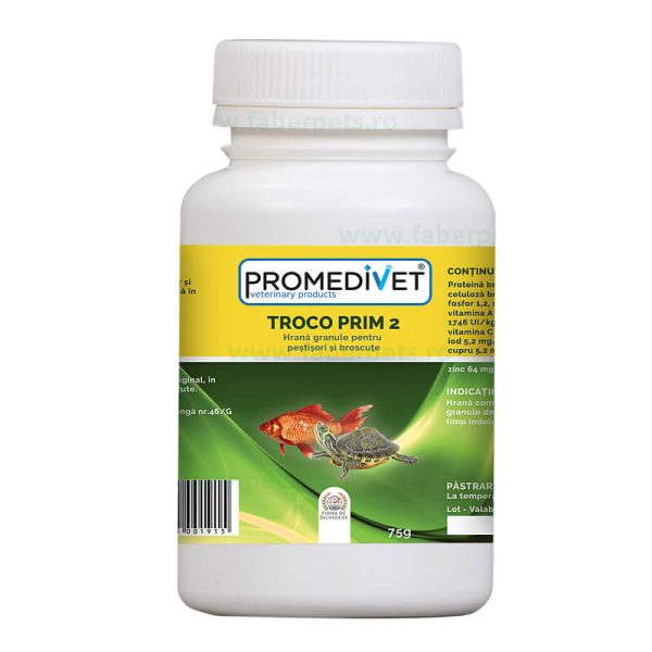 Hrana gran. ptr pesti si broaste nr. 2, TROCO 75 gr