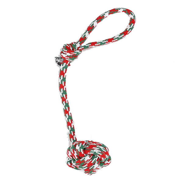 Jucarie minge sfoara cu maner 45 cm