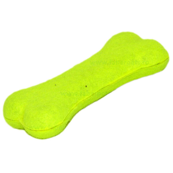Jucarie caine aport os tare invelit 16 cm