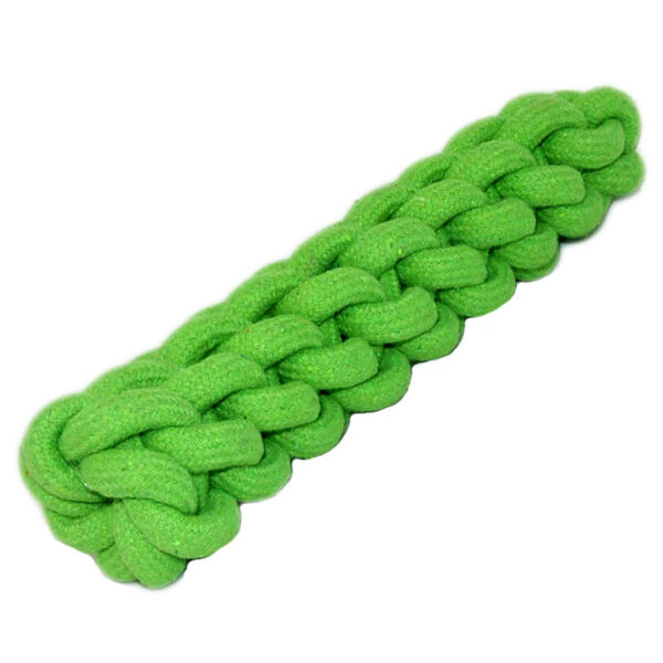 Jucarie funie impletita bumbac 6x25 cm