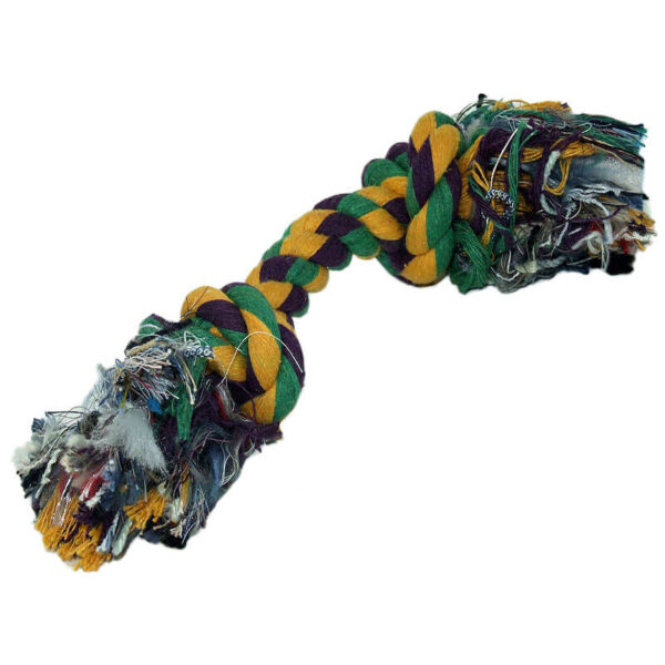 Jucarie sfoara colorata bumbac 1,8*24 cm
