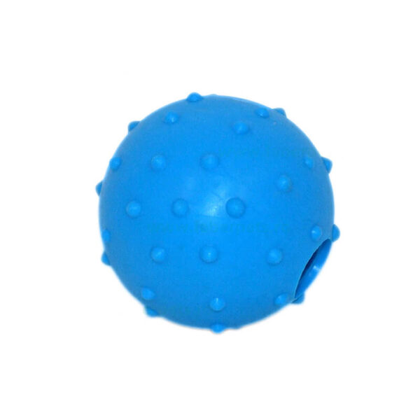 Jucarie minge cu tepi si gaura 6,5 cm
