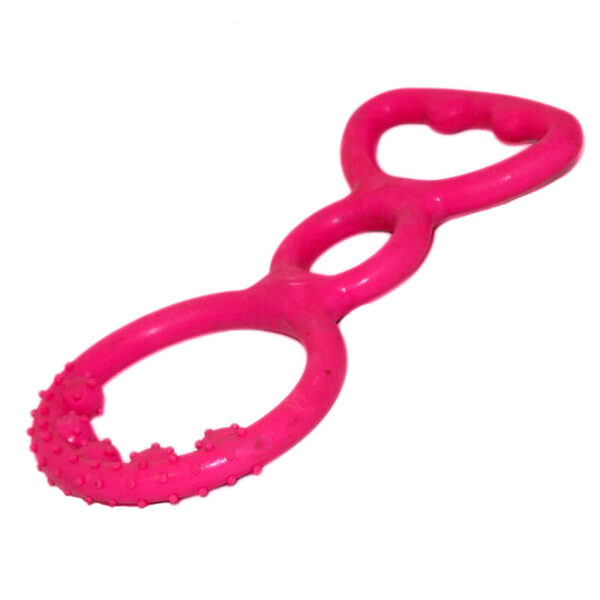 Jucarie cauciuc maner de diferita forma 18 cm