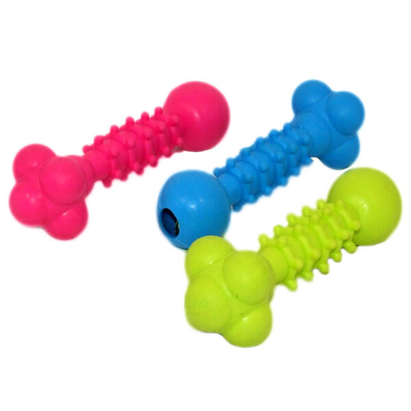 Aport cauciuc cu diferite capete si clopotel 16 cm