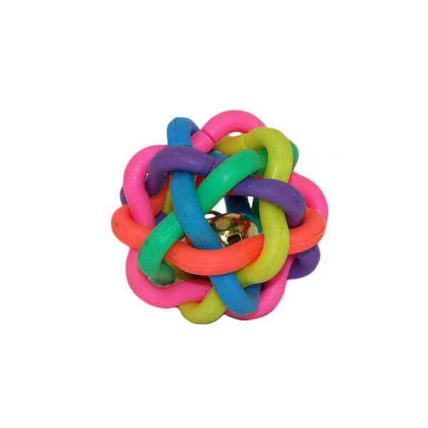 Minge impletita multicolora 6,5 cm
