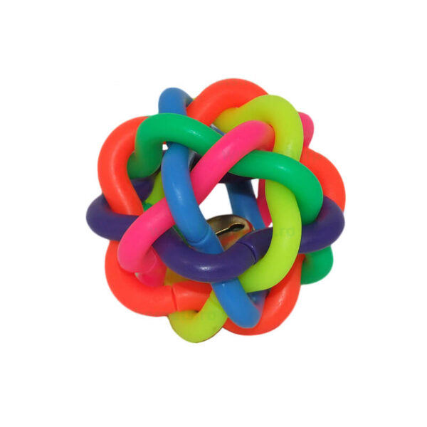 Minge impletita multicolora 10 cm