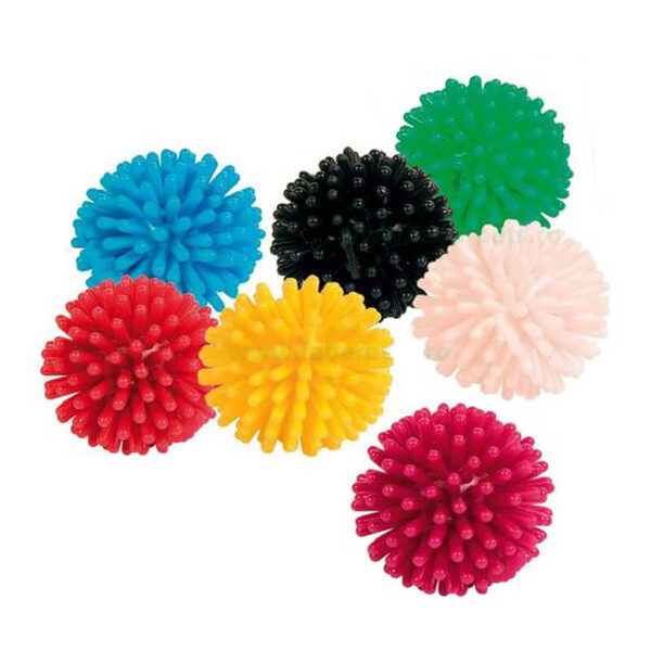 Jucarie pisici minge franjuri 3 cm 4/set