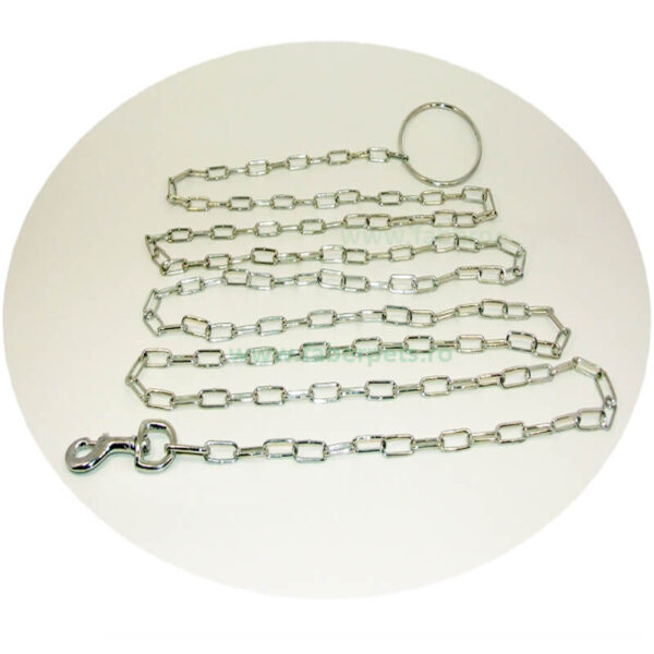Lant curte cu inel si carabina 3,1 mm x 500 cm