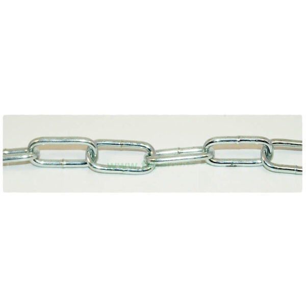 Lant curte cu inel si carabina 4 mm x 200 cm