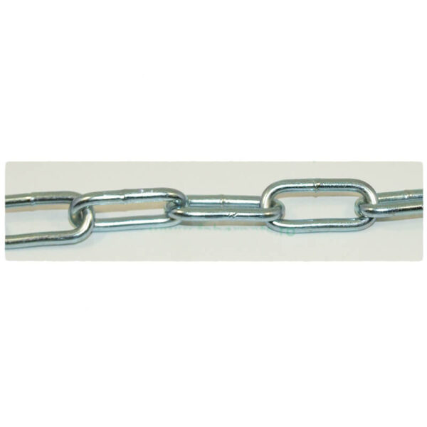 Lant curte cu inel si carabina 5 mm x 500 cm