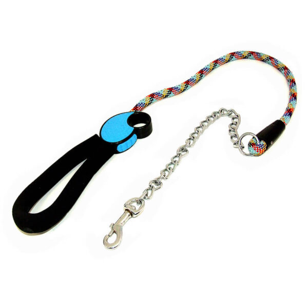 Lesa cordelina cu lant 12 mm/120 cm
