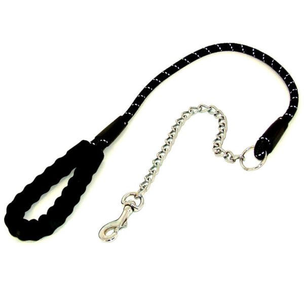 Lesa cordelina cu lant 12 mm/130 cm