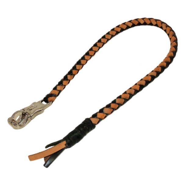 Lesa piele impletita pentru cai 15 mm/90 cm