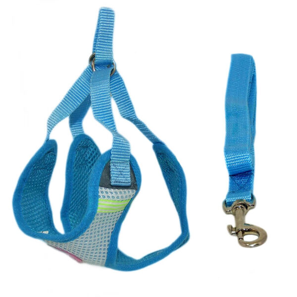 Lesa chinga cu vesta ham caini-pisici 1,5*120 cm S