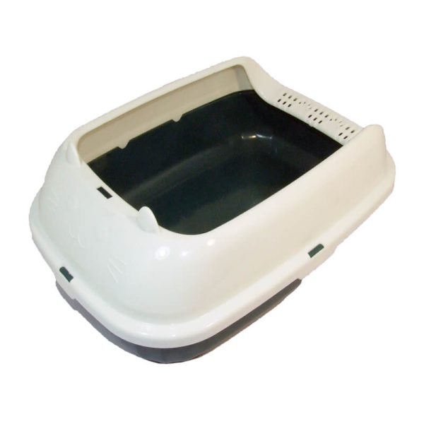 Litiera mica pentru pisici 39x29x14 cm