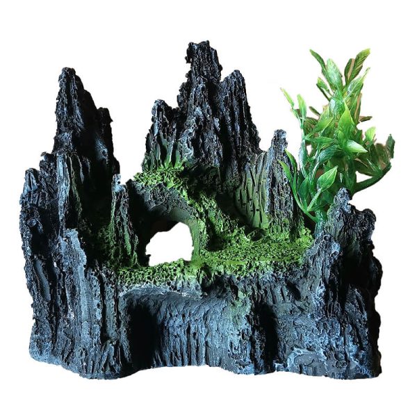 Decor pentru acvariu stanca 12*11 cm