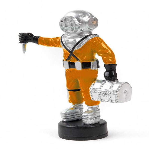 Ornament acvariu scafandru 10 cm