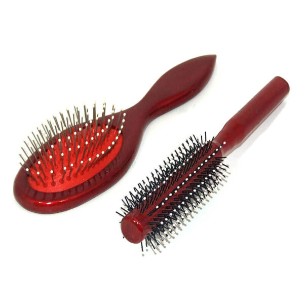 Set perii lemn cu 2 piese 22 cm
