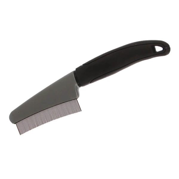 Pieptan purici cu dinti scurti si densi 21 cm