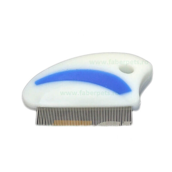 Pieptan mic cu dinti scurti si densi pentru purici 8*1,5 cm