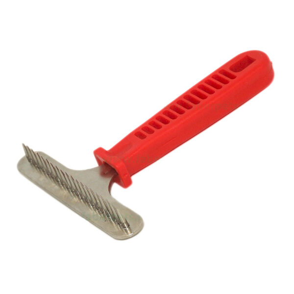 Pieptan (grebla) mare cu maner solid 11 cm