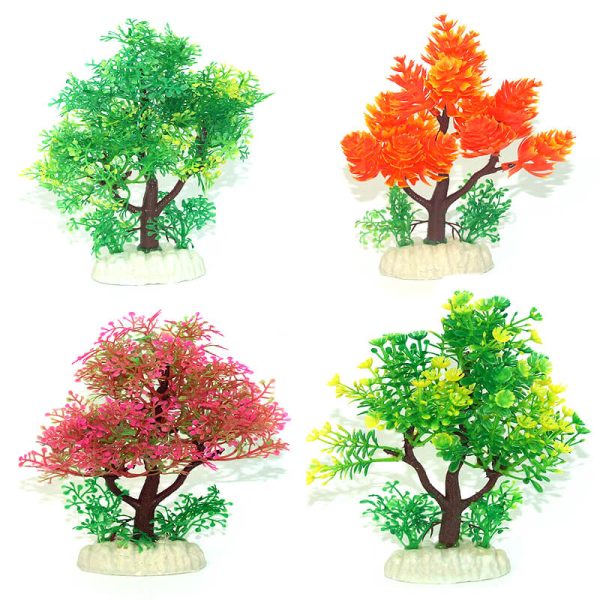 Plante artificiale stufos 7H" - 17 cm 4/set