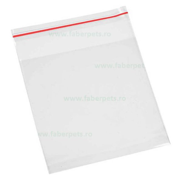 Set pungi cu inchidere fermoar ziplock 200x280 mm