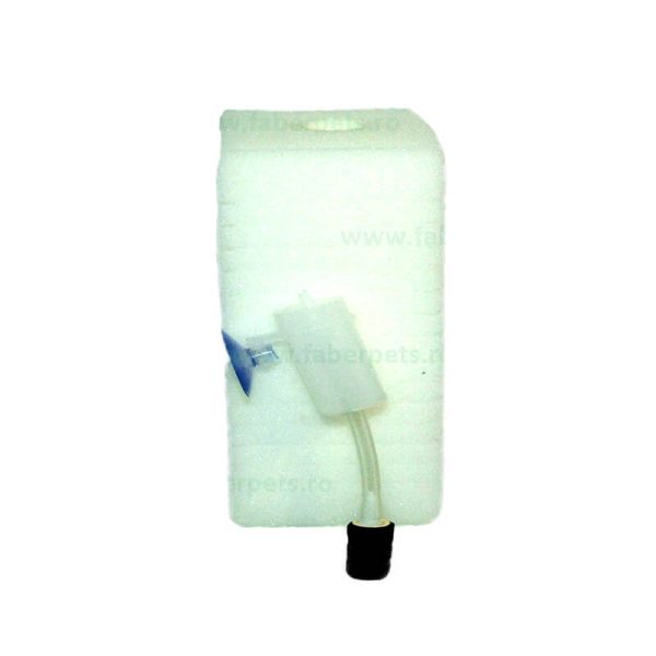 Filtru burete simplu ptr. acvariu, patrat 5x5x14 cm cu ventuza