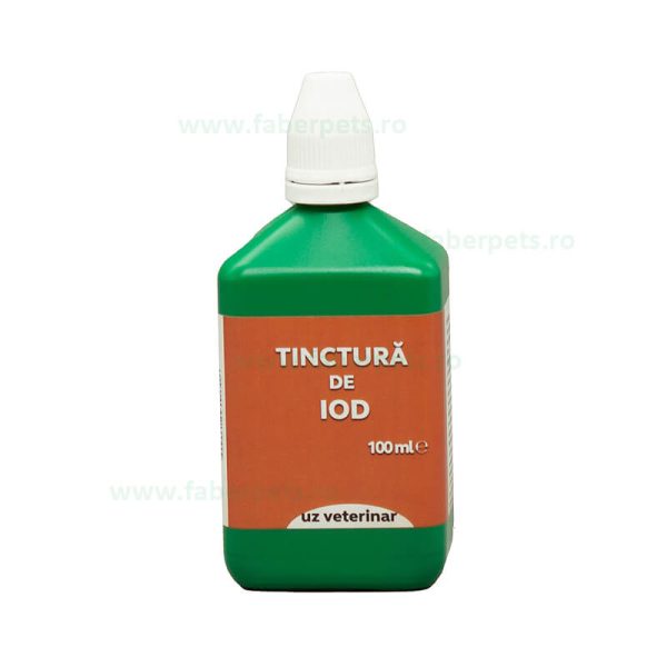 Tinctura de Iod solutie uz veterinar - 100 ml